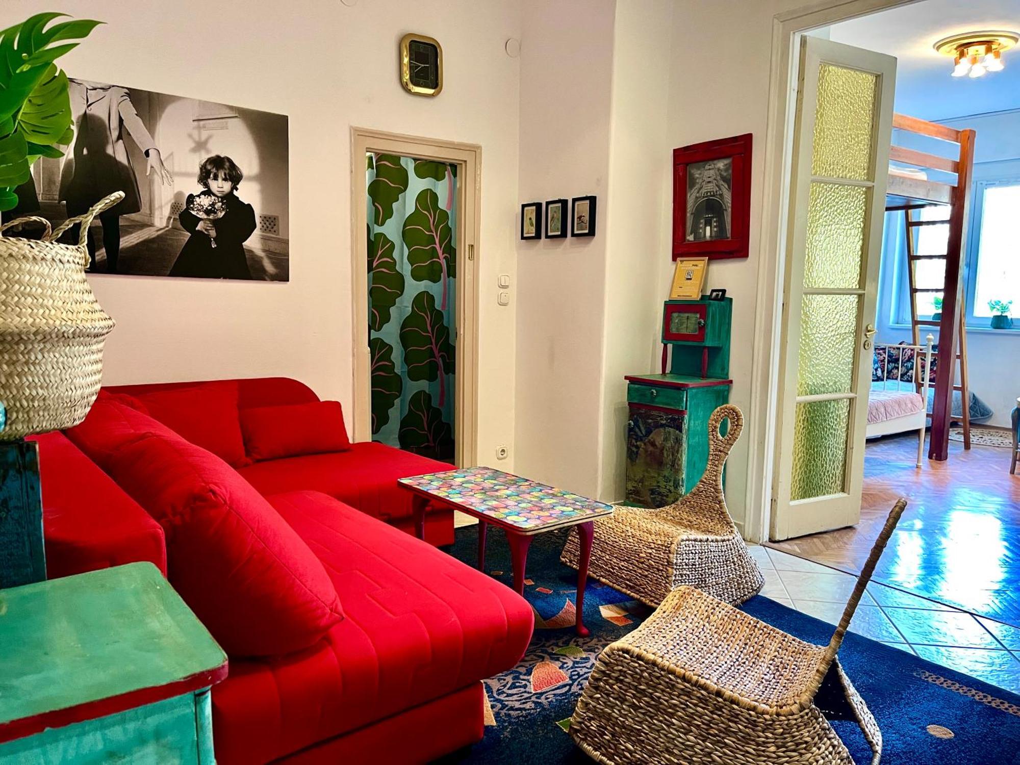 Apartment Cosy Art Flat At Downtown *